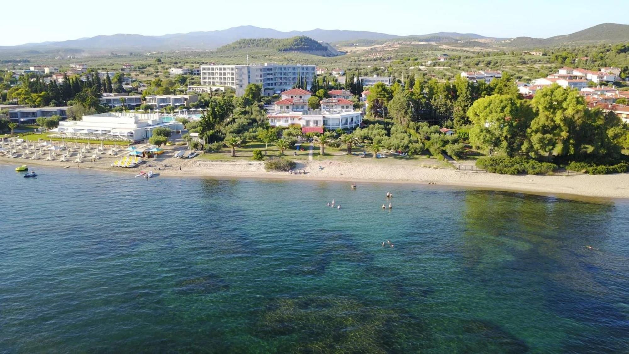 Afroditi Beach Gerakini Bagian luar foto